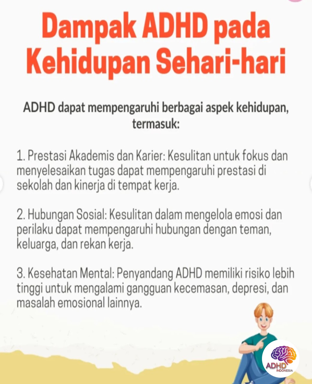 ADHD dan Hubungan Sosial Anak di Lingkungan Sekolah di Kabupaten Dharmasraya
