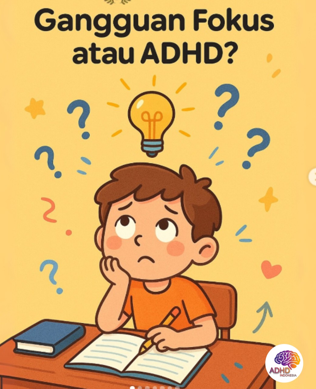 ADHD dan Kesulitan Fokus Anak: Edukasi untuk Keluarga di Kabupaten Dharmasraya