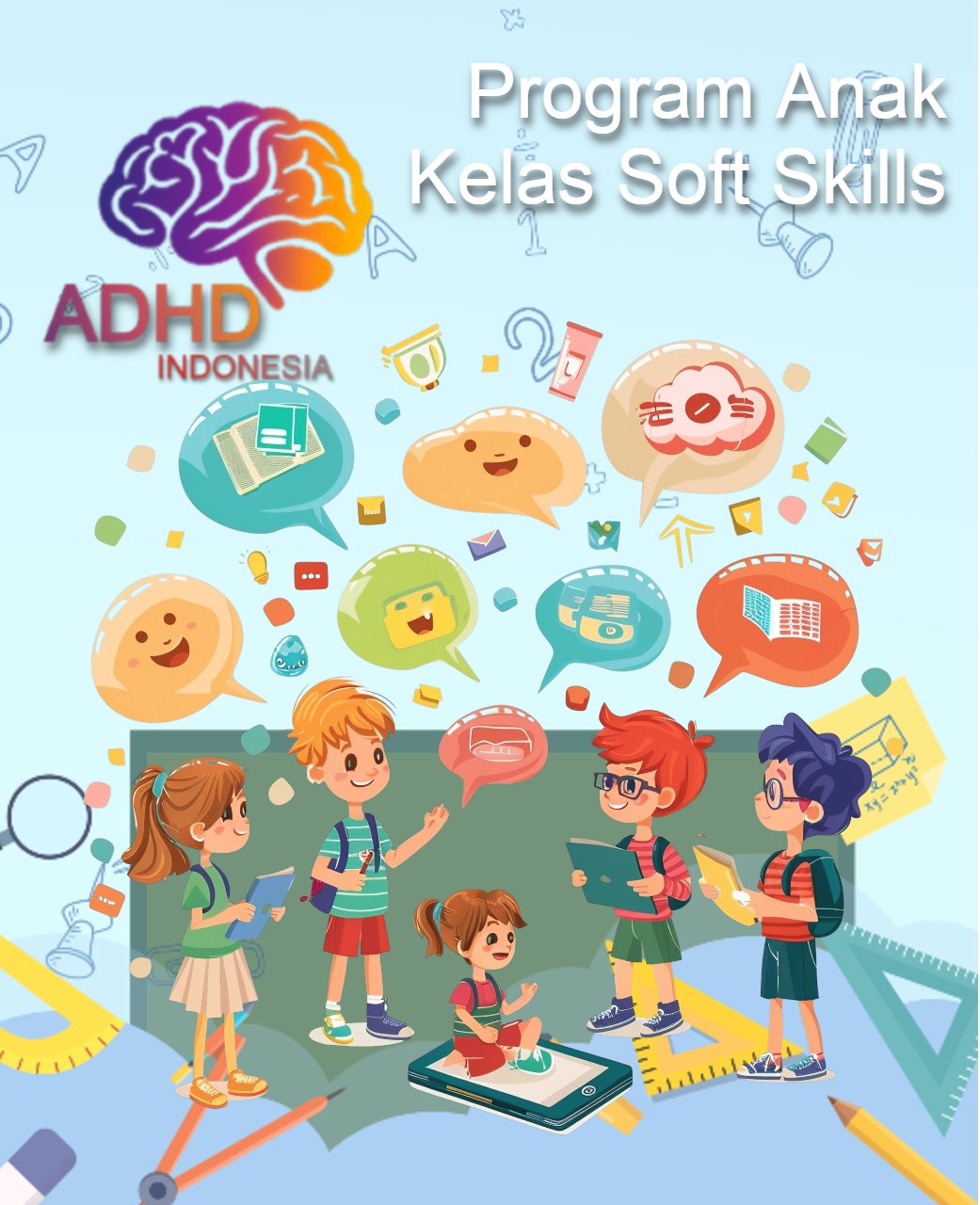 Program ADHD Indonesia Kabupaten Dharmasraya Kelas Soft Skills Anak ADHD